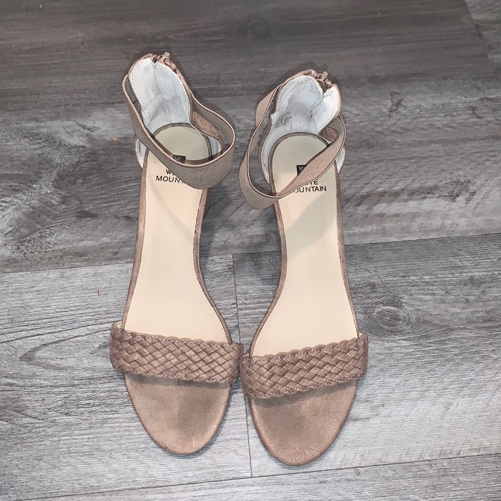 2in heels white mountain
